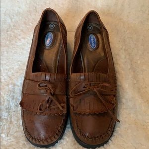 DrScholls Ladies Leather Loafers